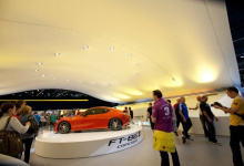 Car dealership suspended ceiling