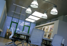 Translucent ceiling tiles