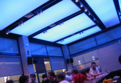Restaurant modular light panel