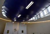 Chirch with 3D ceiling