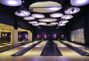 Bowling alley light panels